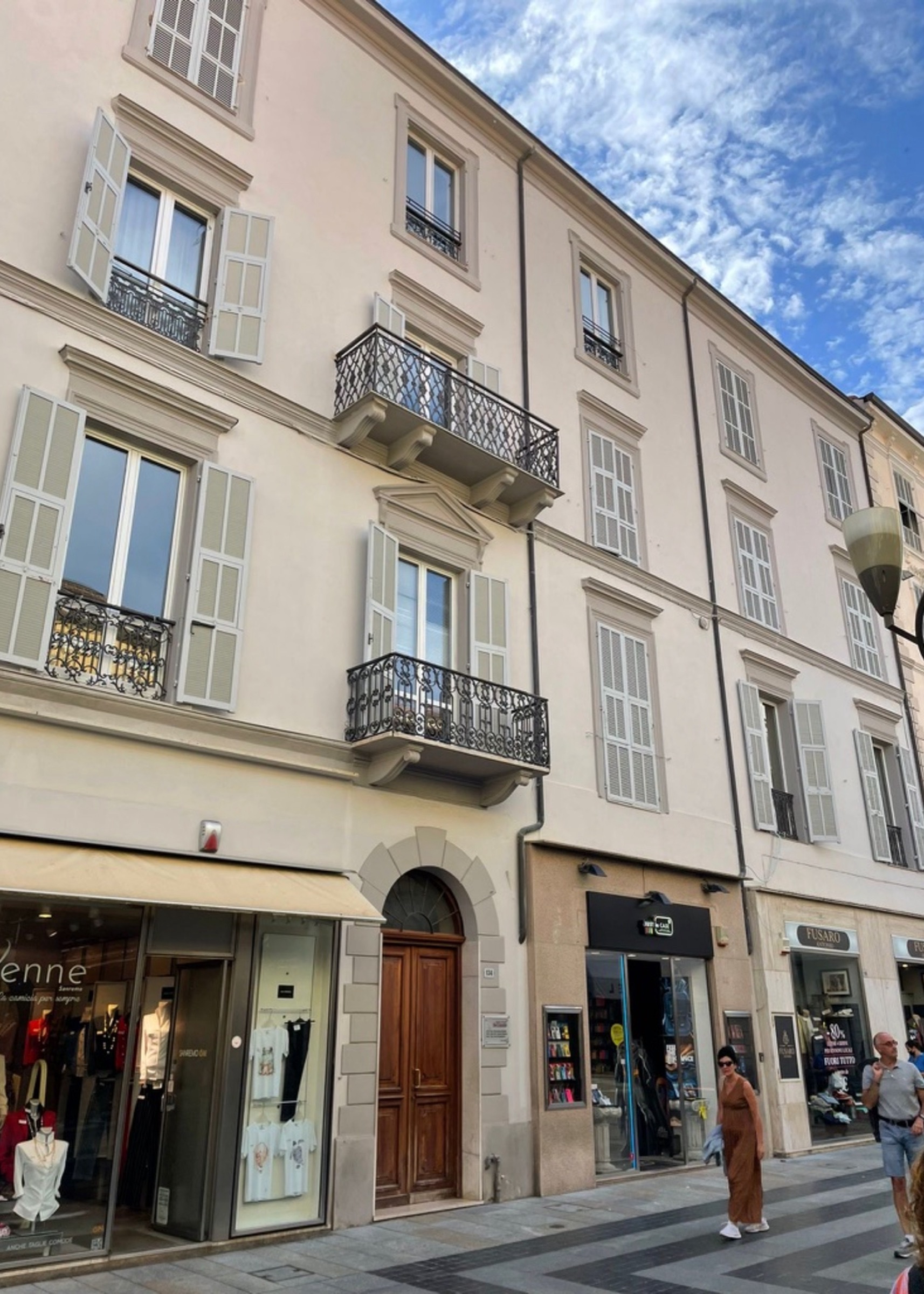 The facade of Twins Boutique Apartments